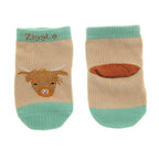 Highland Cow Leggings and Socks Set: Highland Cow