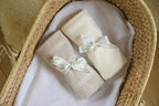 Greenlane Baby Bamboo Cotton Cellular Blanket: Marshmallow