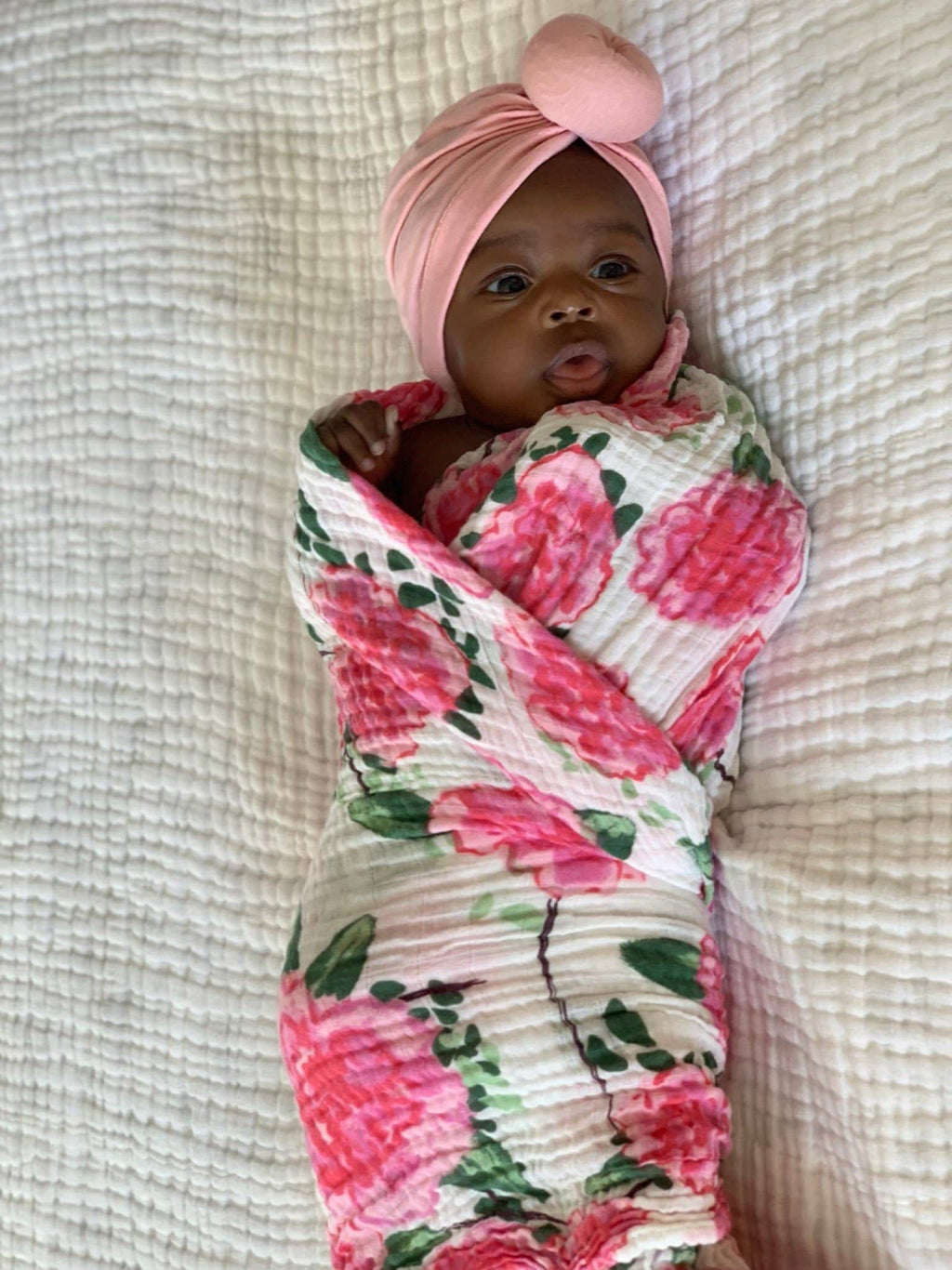 LOLLYBANKS LollyBanks Live Life in Full Bloom Swaddle Blanket - Adorababy