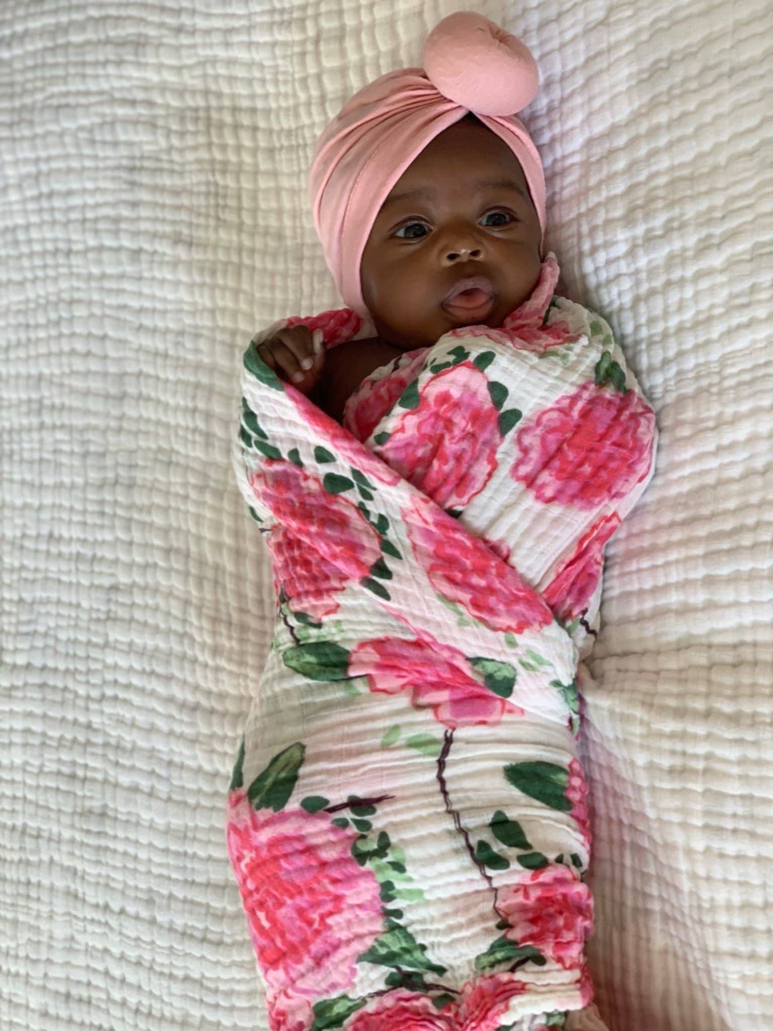 LOLLYBANKS LollyBanks Live Life in Full Bloom Swaddle Blanket - Adorababy