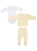 Fruit de ma passion lemon knitted baby set - AdoraBaby.co.uk
