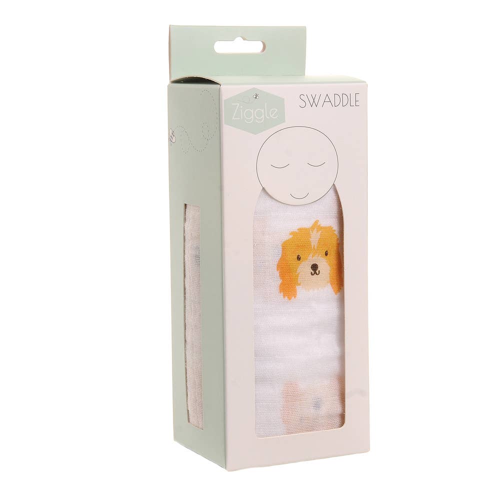 Ziggle Baby Cockapoo Cotton Swaddle