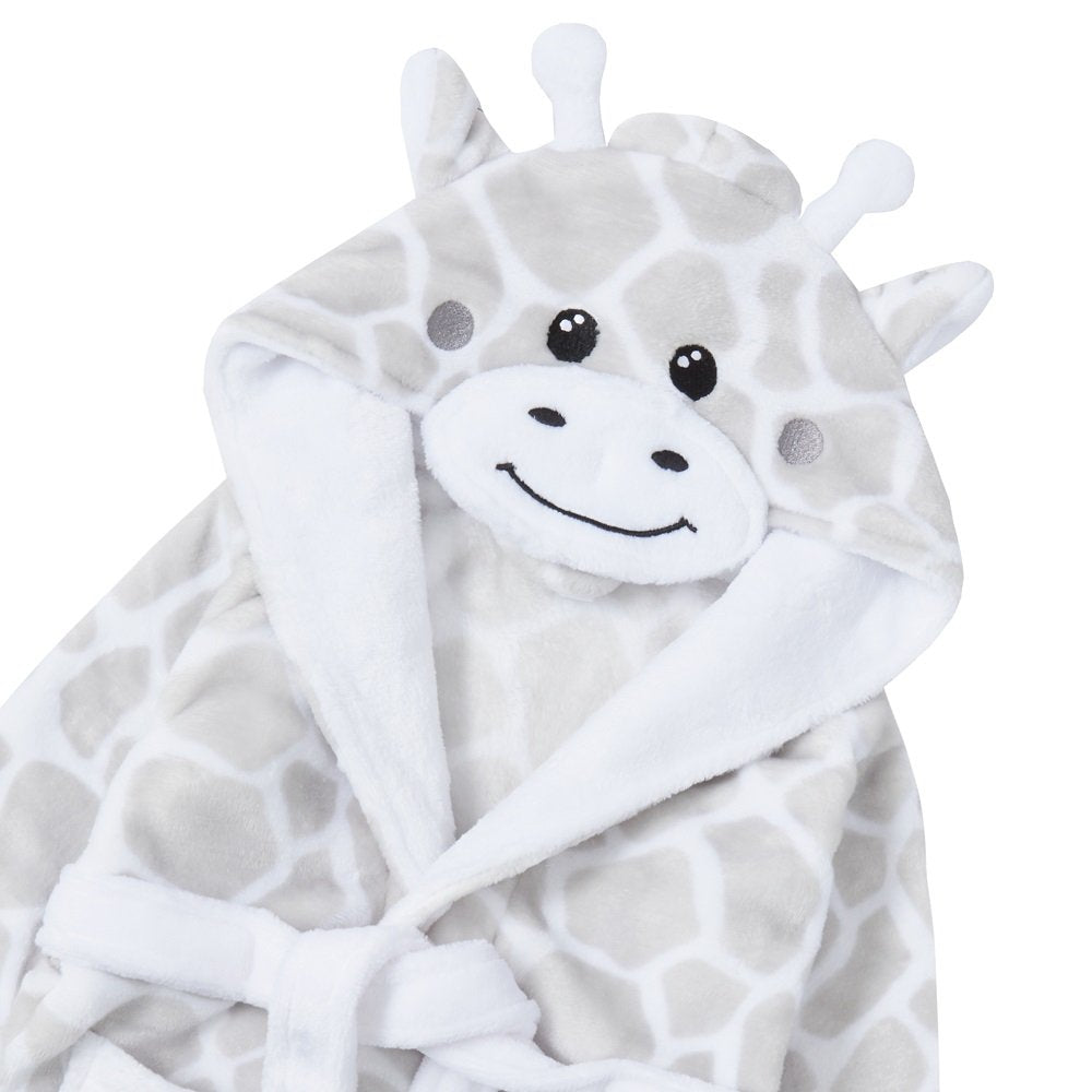 Giraffe Plush Fleece Hooded Baby Dressing Gown
