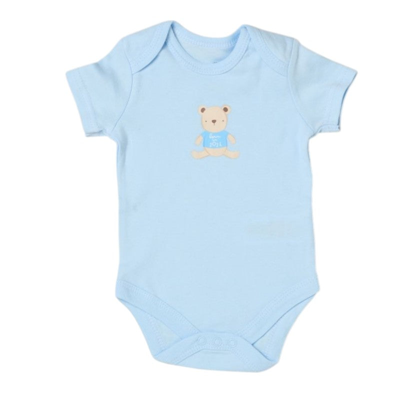 Baby Bear 5 Piece Newborn Gift Set – Sky Blue