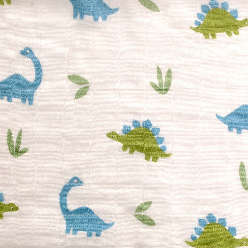 Ziggle Baby Muslin Set - Dinosaurs, Dogs & Tractors