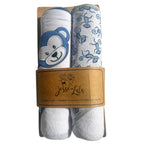 Jesse + Lulu Pack of 2 Hooded Towels - Monkey