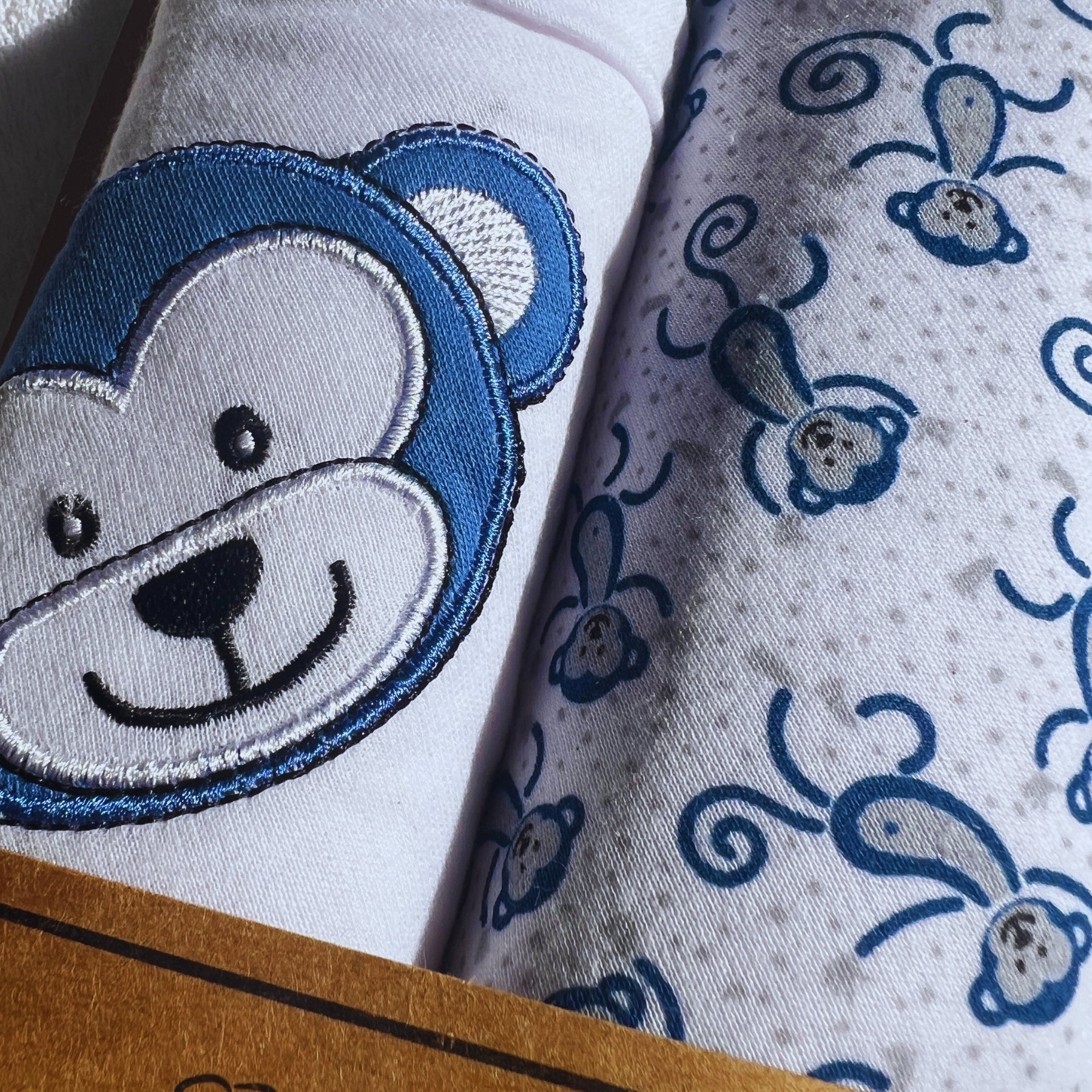 Jesse + Lulu Pack of 2 Hooded Towels - Monkey