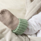 Highland Cow Wooly Hat and Mittens: Highland Cow / 0-12 months
