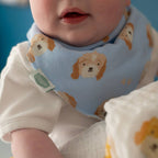 Cockapoo puppy print bib