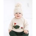 Huggalugs - Hand Knitted Golf Baby Sweater
