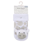 Giraffe Baby Rattle Socks