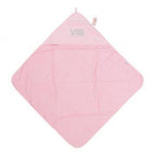 Very Important Baby Embroidered Pink Hooded Towel