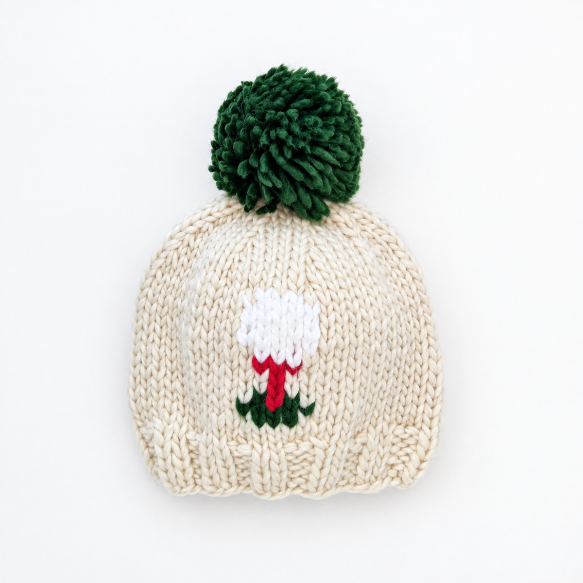 Huggalugs Baby Golf Bobble Beanie Hat