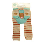 Ziggle baby leggings with bear design on packaging - AdoraBaby.co.uk