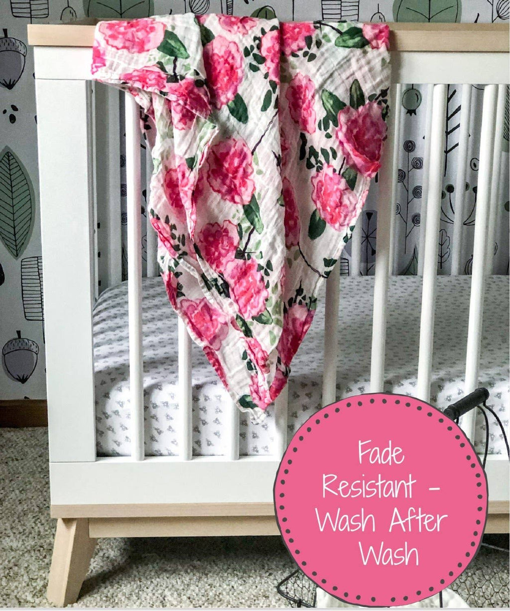 LOLLYBANKS LollyBanks Live Life in Full Bloom Swaddle Blanket - Adorababy