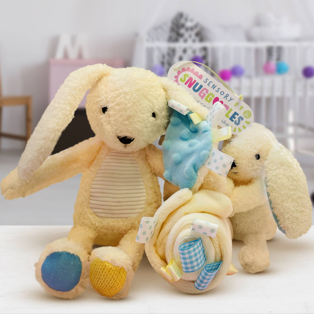 Sensory Bunny Baby Gift Set - AdoraBaby.co.uk