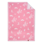 Pink Baby Girls Western Blanket | Cowgirl & Country Design | AdoraBaby