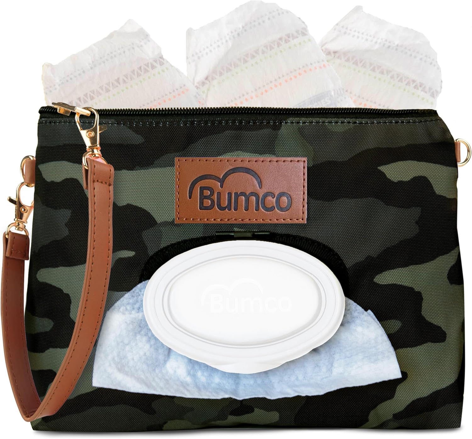 Bumco Baby Change Clutch Bag in Camo