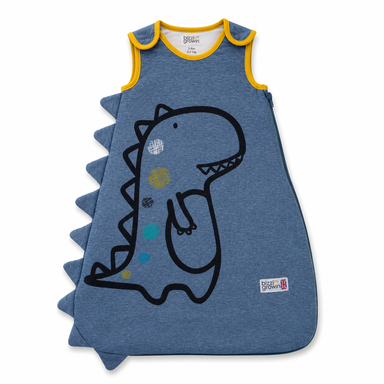 Bizzi Growin Tony T-Rex 2.5 Tog Baby Sleeping Bag