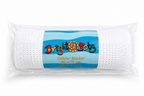 Bright Bots Cellular Baby Blanket 100% Cotton: White