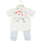 WATCH ME GROW Baby Boys Dinosaur 4 Piece Set -AdoraBaby.co.uk