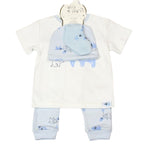 WATCH ME GROW Baby Boys Elephants 4 Piece Set - Adorababy.co.uk