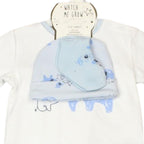 WATCH ME GROW Baby Boys Elephants 4 Piece Set - Adorababy.co.uk
