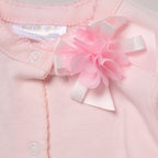 Rock A Bye Baby Girls Pink Tutu All In One & Headband Set