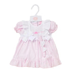 Pink and white baby dress - Adorababy.co.uk