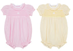 Rockabye Baby Smocked Ruffle Daisy Romper