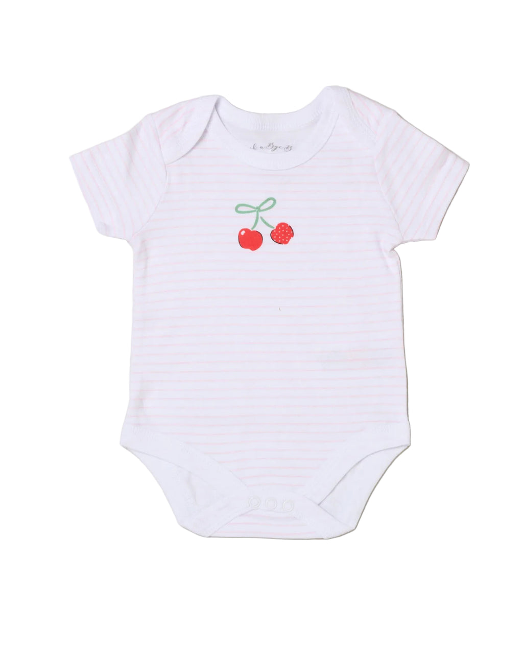 Super Sweet Cherries Design 5 Piece Baby Layette Gift Set