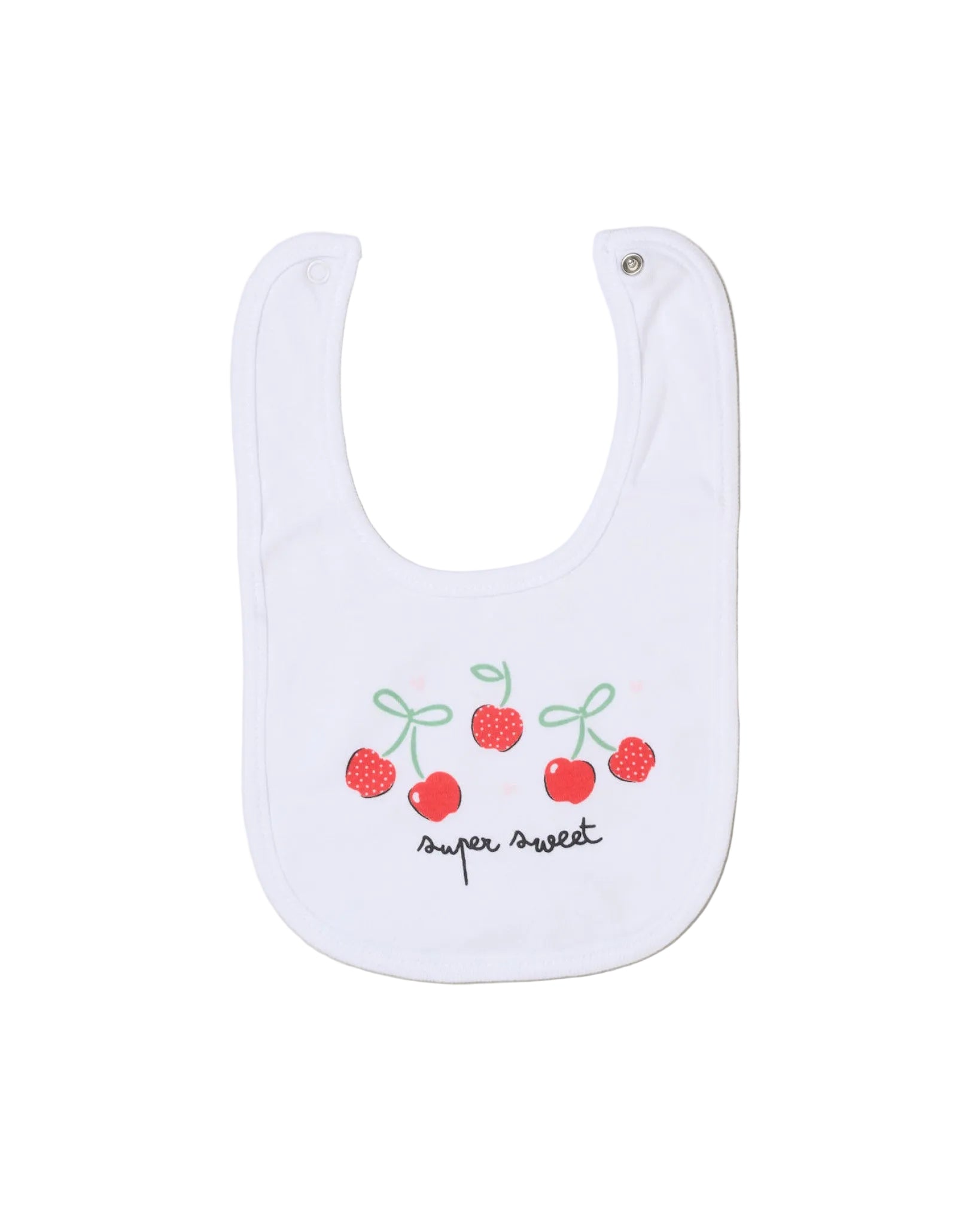 Super Sweet Cherries Design 5 Piece Baby Layette Gift Set