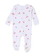 Super Sweet Cherries Design 5 Piece Baby Layette Gift Set