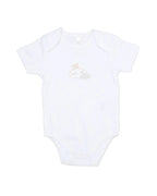 White Cotton 10 Piece Little Bear Baby Layette Gift Set