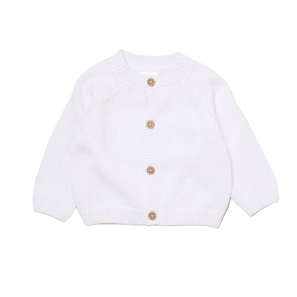 white cotton baby cardigan - Adorababy.co.uk