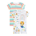 MINOTI Minoti Baby Set of 2 Summer Safari Baby Rompers - Adorababy.co.uk