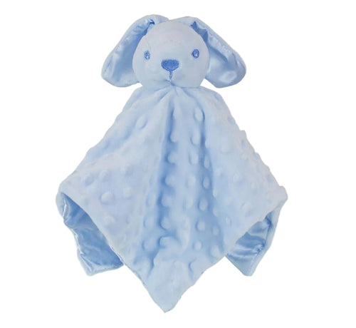 SOFT TOUCH Soft Baby Comforter - Blue Bunny - AdoraBaby.co.uk