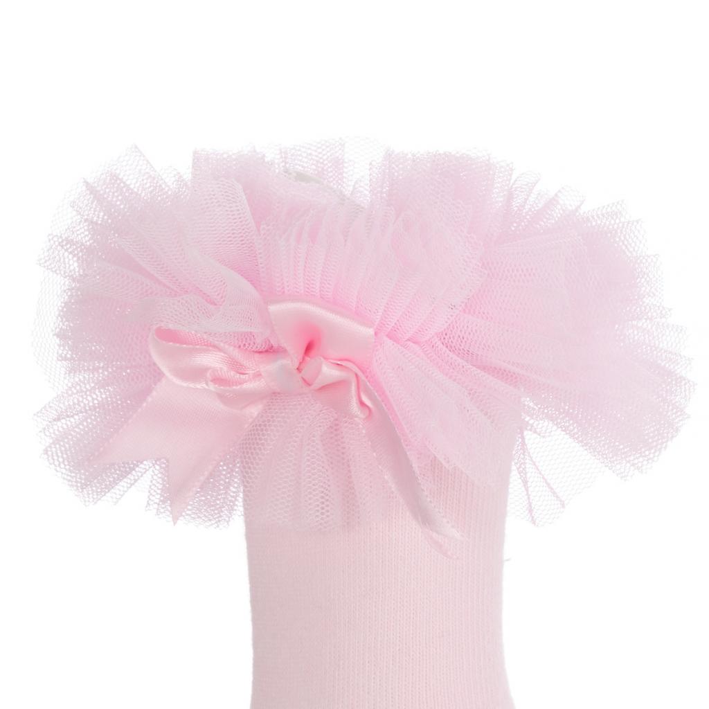 TICK TOCK Pink Bow 'Tutu' Socks - The Baby Place/ AdoraBaby.co.uk