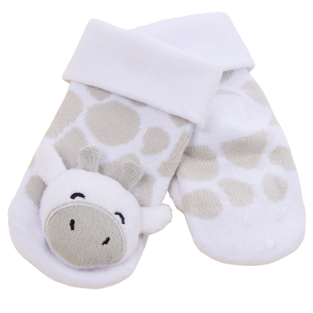 Giraffe Baby Rattle Socks