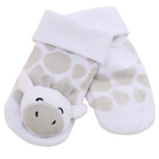 Giraffe Baby Rattle Socks