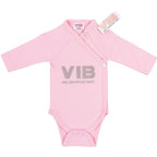 VIB (Very Important Baby) VIB - Very Important Baby PInk & Silver Sparkle Bodysuit - Adorababy uk