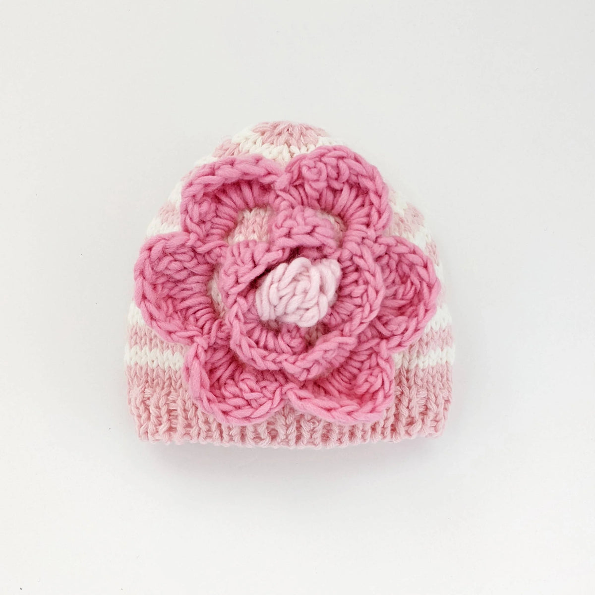 Huggalugs Parfait Pink Ziggy Cardigan & Hat Set