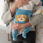 Ziggle Baby Blue Cockapoo Leggings and Socks Set