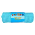 Turquoise Blue BrightBots Cotton Cellular Baby Blanket