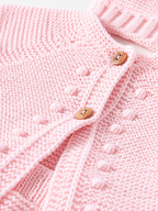 Baby Pink Girls 3 Piece Knitted Set