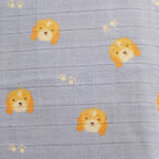 Blue Cockapoo Baby Muslin