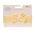 Lemon Yellow Top Bow Baby Headband
