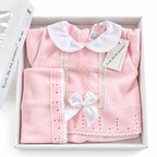 Fruit de Ma Passion Pink Knitted Newborn Baby Gift Box Set