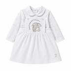 Guess how much I love you white baby dress Adorababy.co.uk