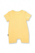 Bunny Time  Yellow Organic Cotton Baby Romper